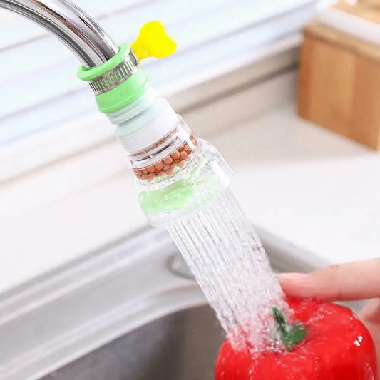 Kitchen Water Filter Tap Head Booster Shower 360° Adjustable Splash-Proof Home useful faucet
